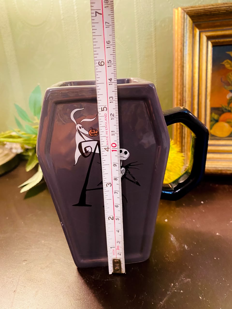 Disney Tim Burton's The Nightmare Before Christmas Coffin Mug 5.5 Inch