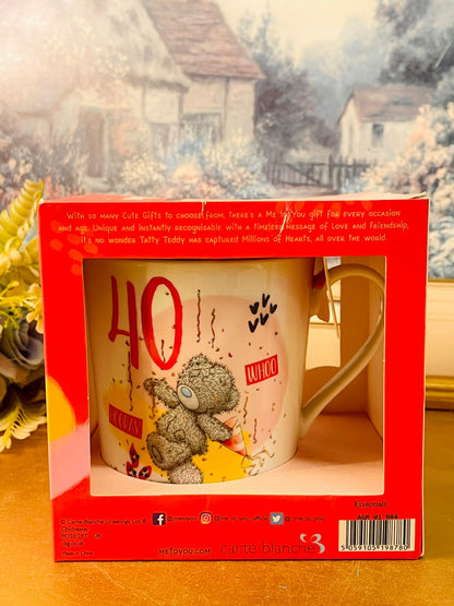 Tatty Teddy 40th Birthday Mug – Me To You Gift Box