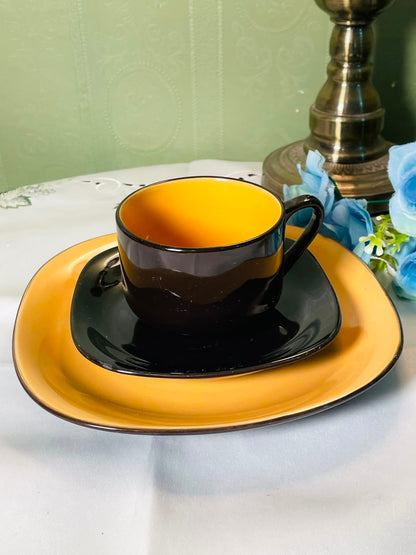Ritzenhoff Lodge Black Orange 3-Piece Set 10 cm Cup