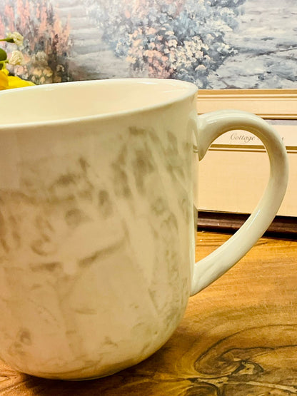 Old Pottery Company Woodland Animal Mug – Neutral Ceramic Cup