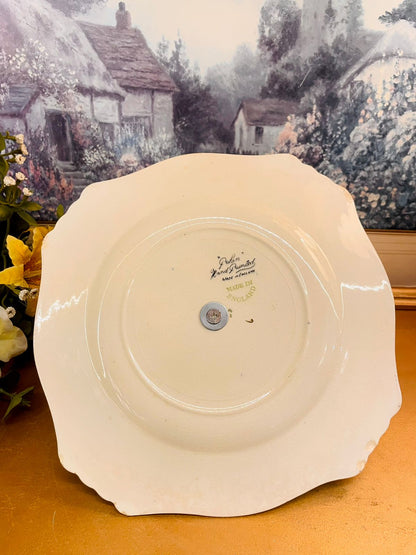 Vintage Pekin Hand Painted Cake Stand England