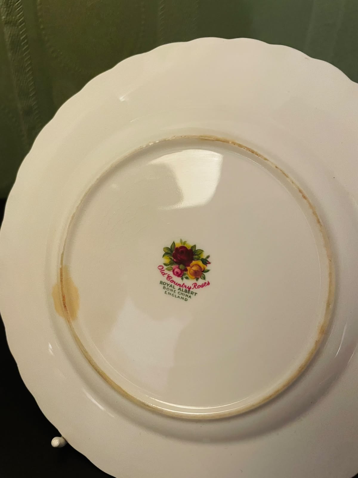 Royal Albert Old Country Roses Bone China Plate