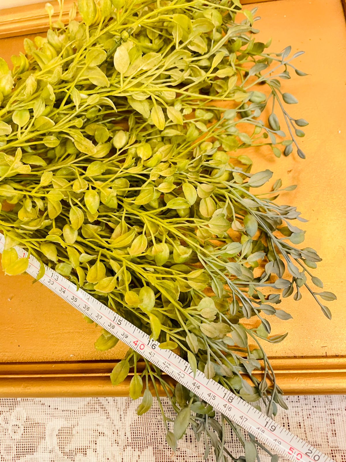 Green Artificial Foliage Fern Spray 20"