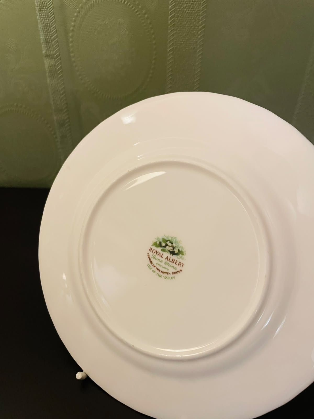 Royal Albert Flowers of the Month May Lily of the Valley Decorative Plate 6.3 Inch