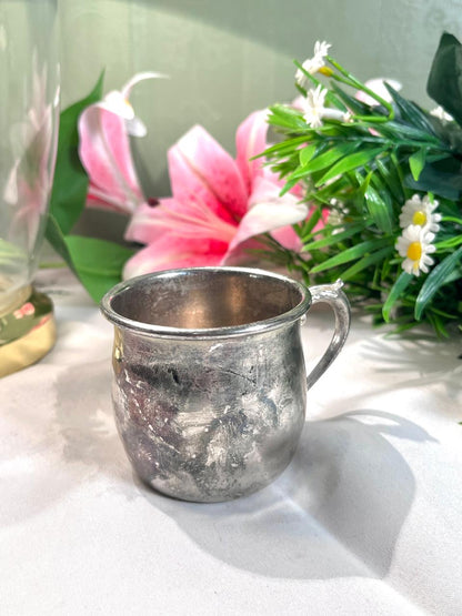 Silver-Tone Mini Creamer Mug  – 8 cm