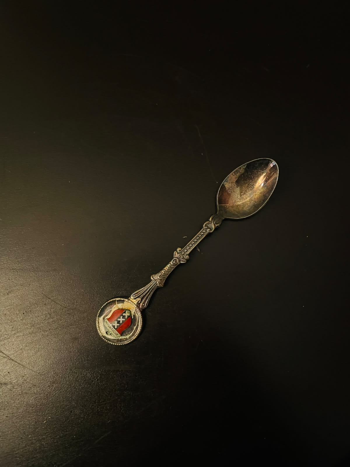 Vintage Silver Plated Souvenir Spoons Set of 3