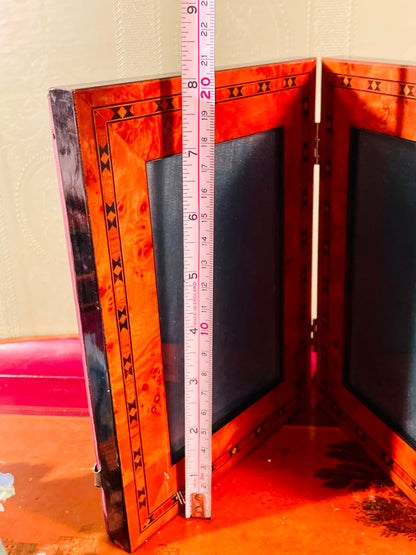 Folding Double Photo Frame – 8 Inch