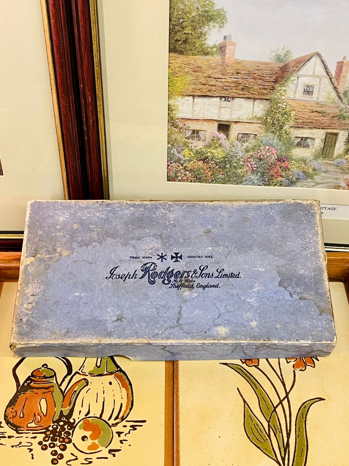 Vintage Joseph Rodgers & Sons Sheffield – Set of 6 Dessert Knives (Boxed)