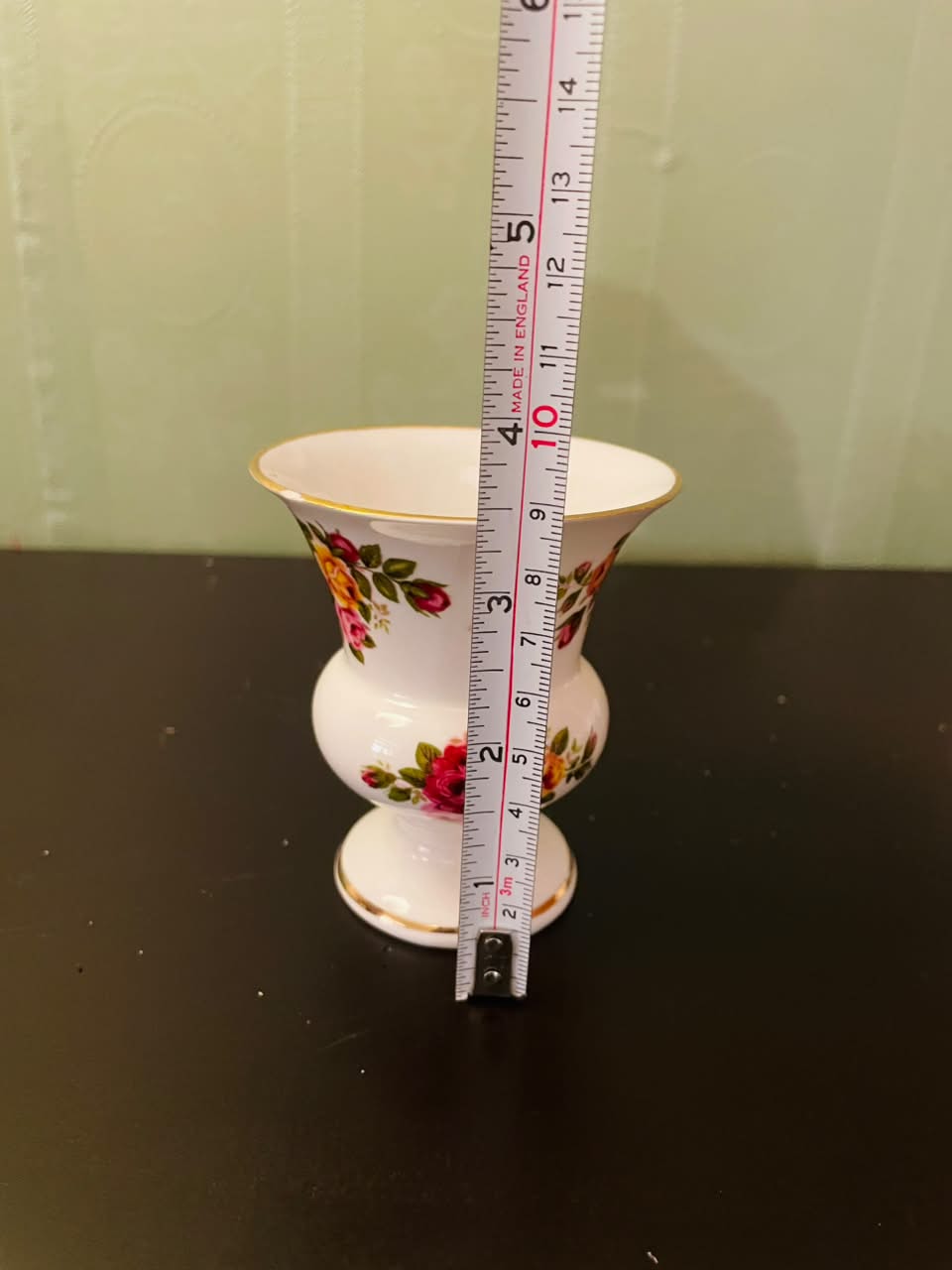 Crown Fine Bone China Floral Mini Vase
