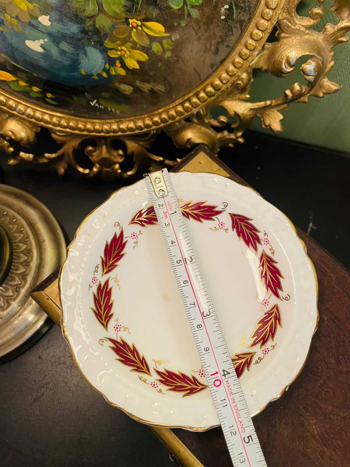 Paragon Elegance Bone China Mini Plate 4.5 Inch England