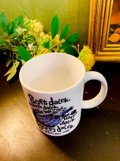 Doctor Who Dalek Ceramic Mug 4 Inch Novelty Collectible Cup