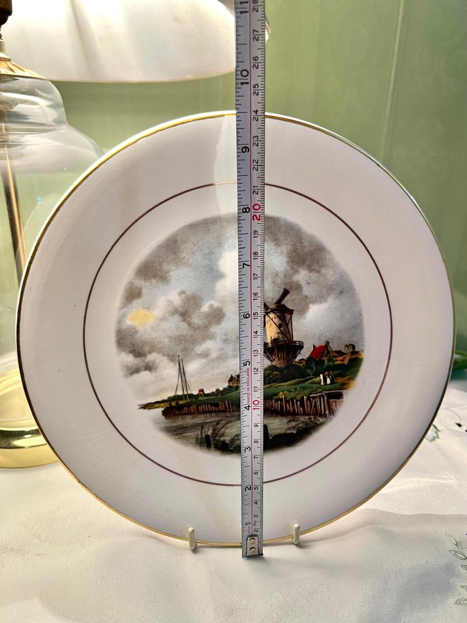 Botanics of Staffordshire Windmill Wall Plate – 9.5 Inch