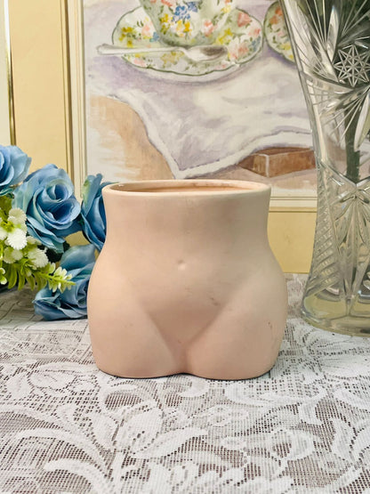 Modern Body Shape Ceramic Scented Candle Holder – Nude Blush