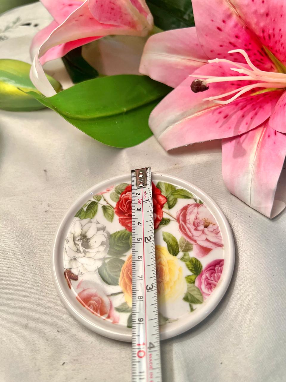 Portmeirion Up the Garden Path Floral Decorative Plate 10 cm