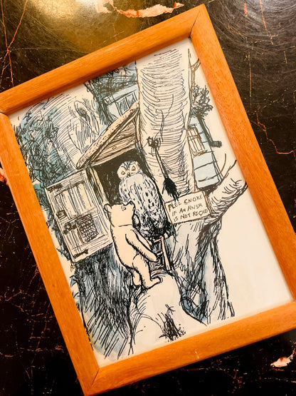Vintage Illustration Wall Frame – Classic Storybook Art