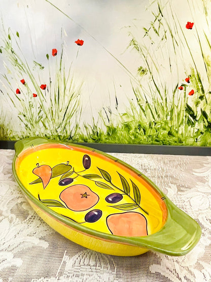 Olivio by Rayware Mediterranean Oval Serving Dish