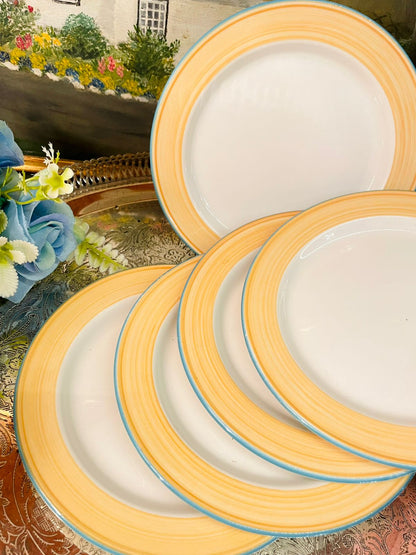 Steelite Floral Quarter Plates – 5-Piece Set