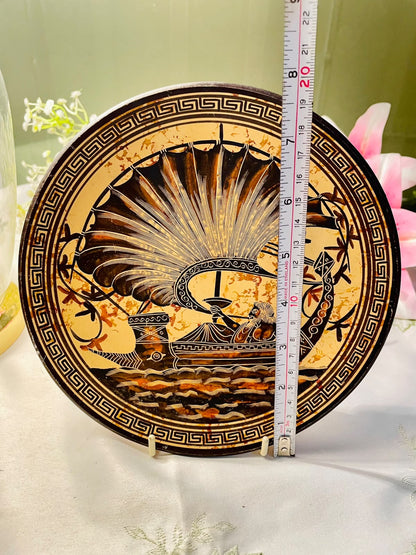 Greek Warrior Decorative Wall Plate ( Rare Finds ) – 7.5 Inch