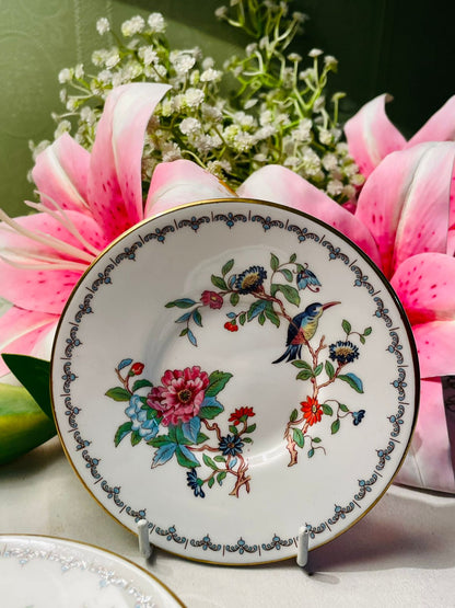 Aynsley Pembroke Fine Bone China Side Plates Set of 7 – Made in England 14 cm