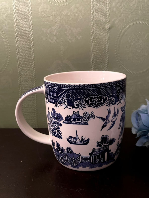 Churchill Blue Willow Ceramic Mug