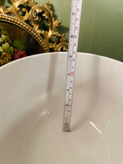Vintage Nordic Snowflake Mixing Bowl 8 Inch