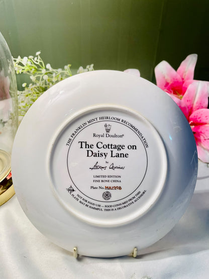 Royal Doulton The Cottage on Daisy Lane Plate – 8 Inch