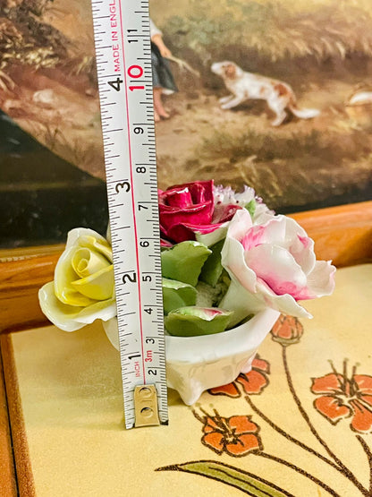 Vintage Bone China Mixed Flower Posy – Made in England