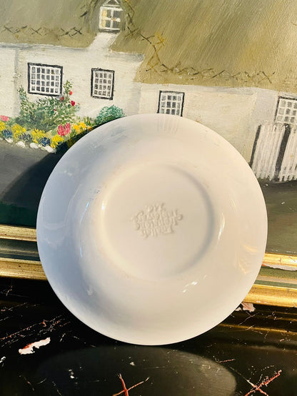 Churchill Blue Willow Deep Bowl, Soup Bowl – England