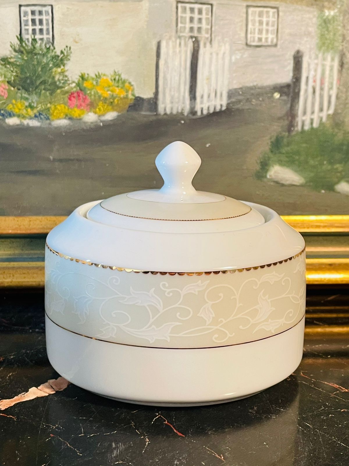 6 Persons Coffee Set, Fine Porcelain Coffee Set – 6 Cups, 6 Saucers, Coffee Pot, Sugar Pot & Creamer – World-Class Tableware