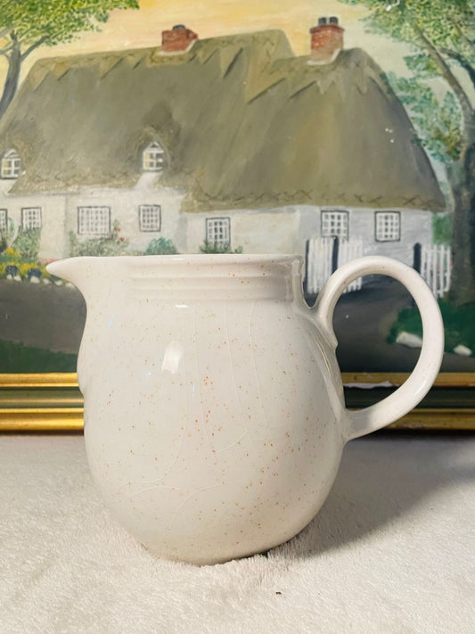 Vintage Pottery Milk Jug – Churchill England – Classic Ceramic Creamer