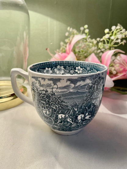 Royal Tudor Ware Coaching Taverns 1828 Soup Mug – England