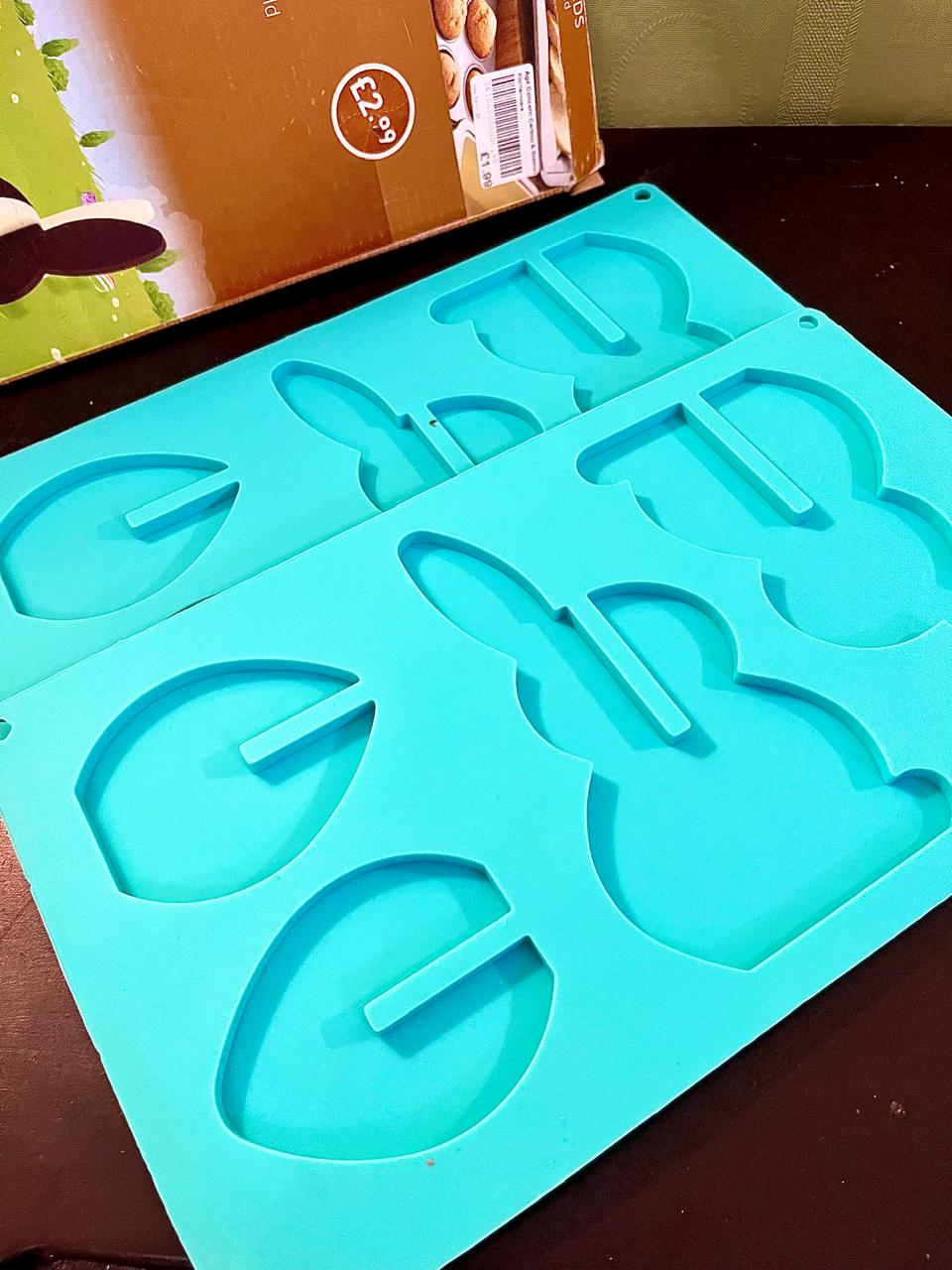 Silicone Cake Pop Mold – Blue Lollipop Baking Tray Each