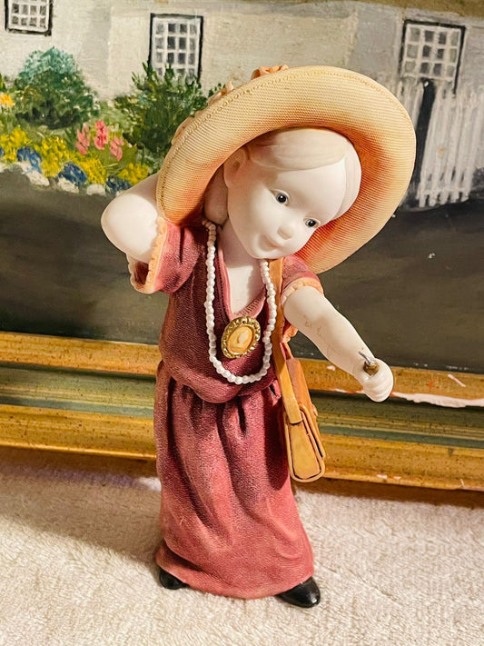 Hopes & Dreams Hand Crafted Painted Figurine Statue – Vintage Collectible
