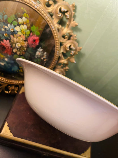 Lord Nelson Ware Green Floral Serving Bowl 9 Inch