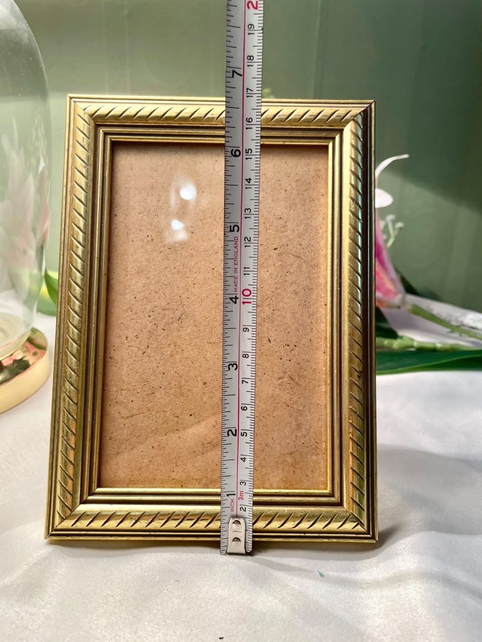 Gold  Decorative Picture Frame 6.5"