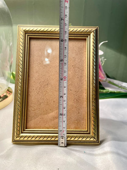 Gold  Decorative Picture Frame 6.5"