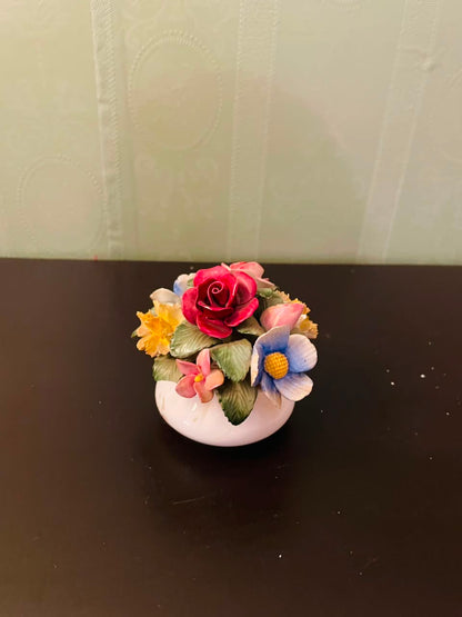 Royal Park Fine Bone China Floral Posy Ornament 3 Inch