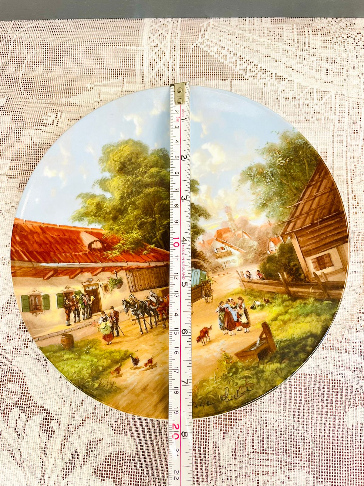 1987 Seltmann Weiden Bauernhochzeit Village Plate