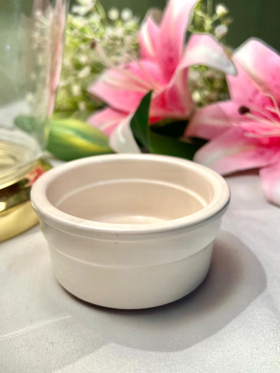 Germer Cream Oven-Safe Ramekin – Approx. 8.5 cm