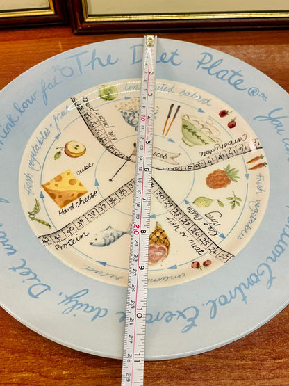 Royal Stafford “The Diet Plate” Portion Control platter – Oven Safe, England