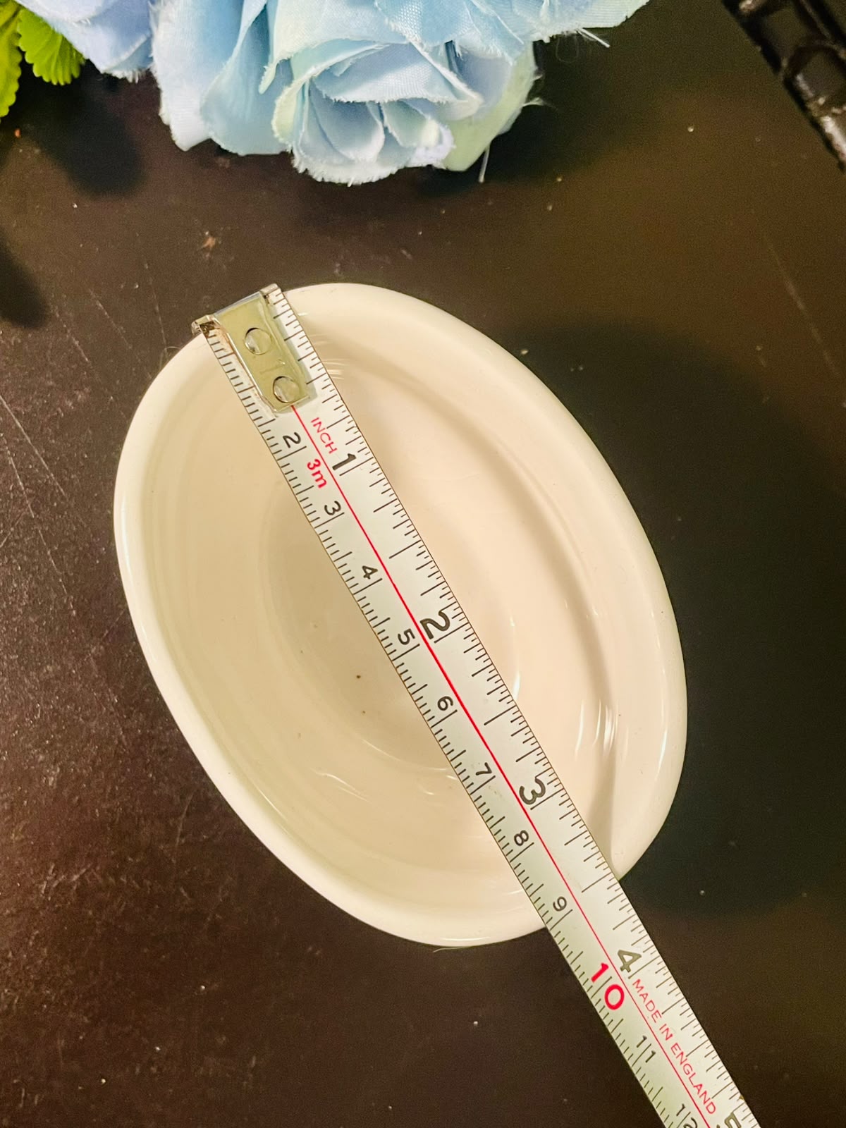 White Ceramic Round Planter Bowl – 4 Inch