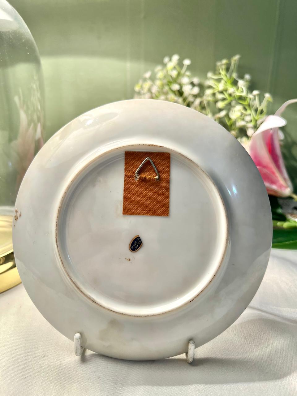 Made in Japan Silver Wedding Anniversary Wall Plate 15cm
