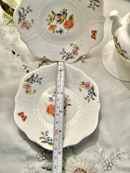 Aynsley Cottage Garden Fine Bone China Floral 5-Piece Set