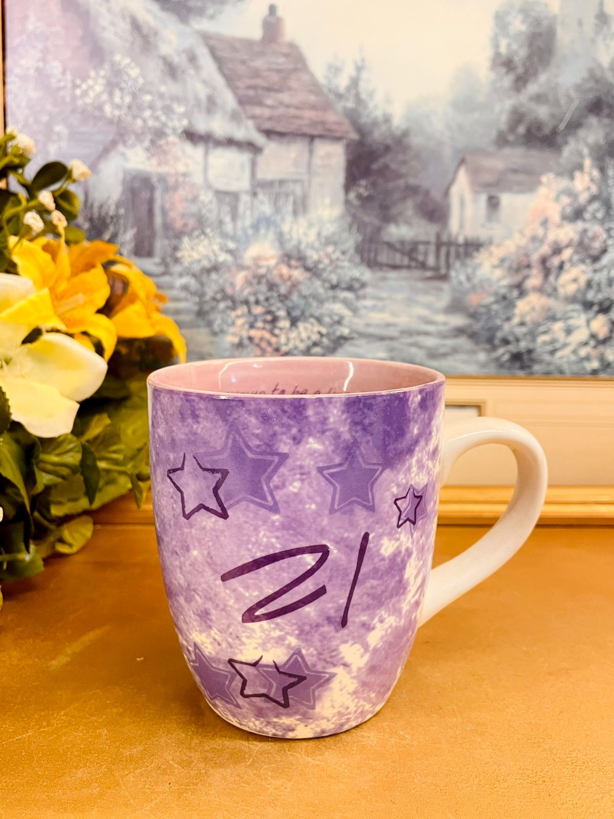 Vintage 21st Birthday Purple Keepsake Mug Gift