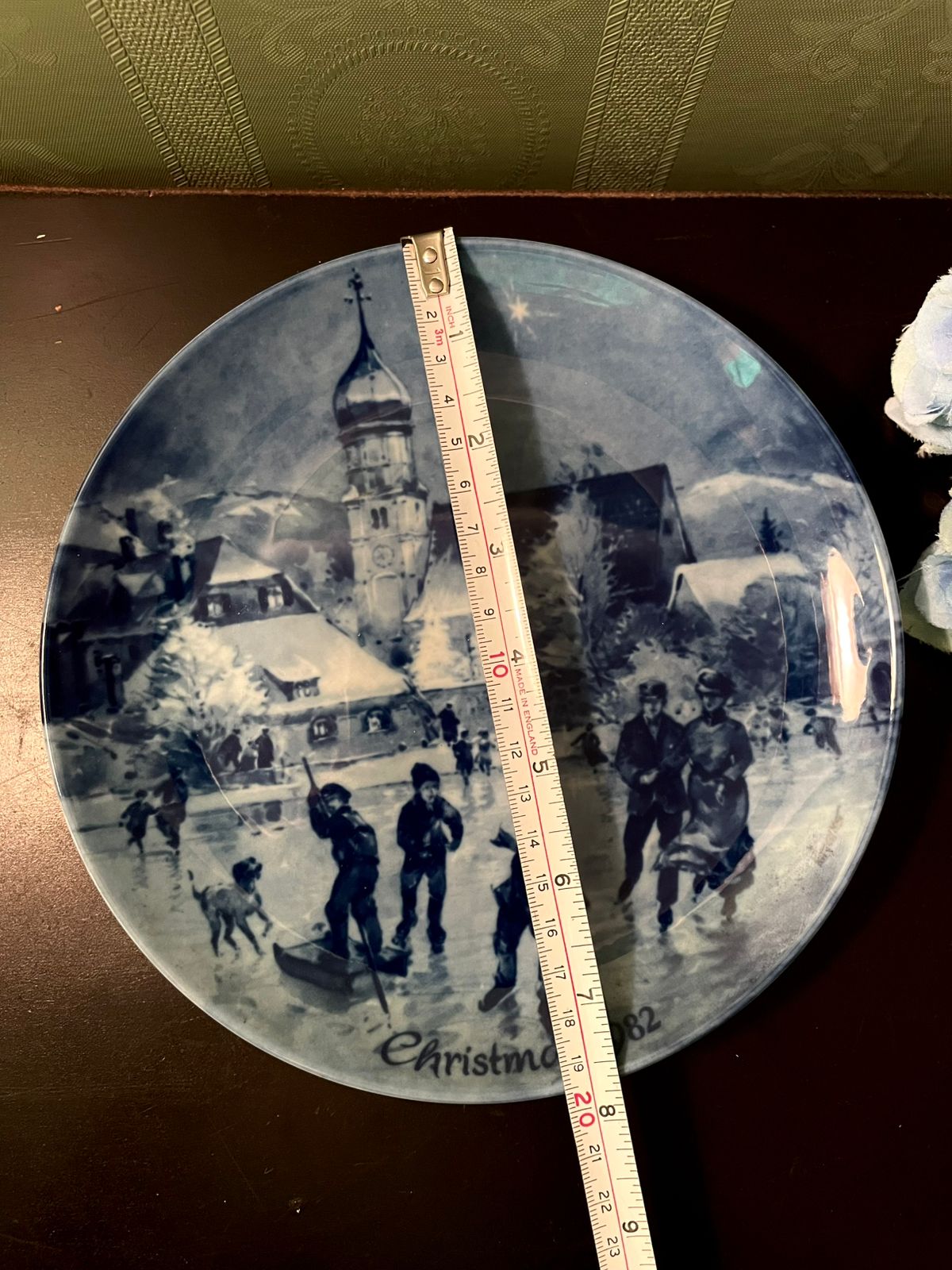 Berlin Design Christmas Eve Wasserburg Plate 8 Inch