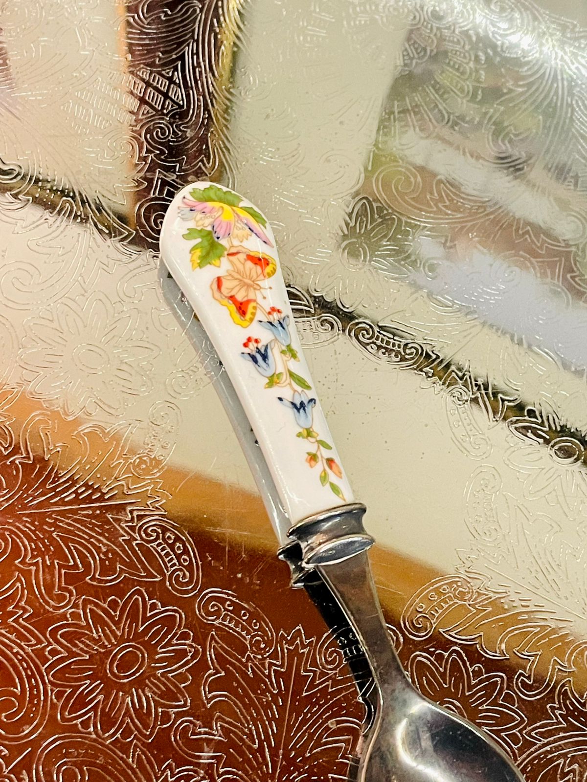 Aynsley Cottage Garden Spoon – Made in England