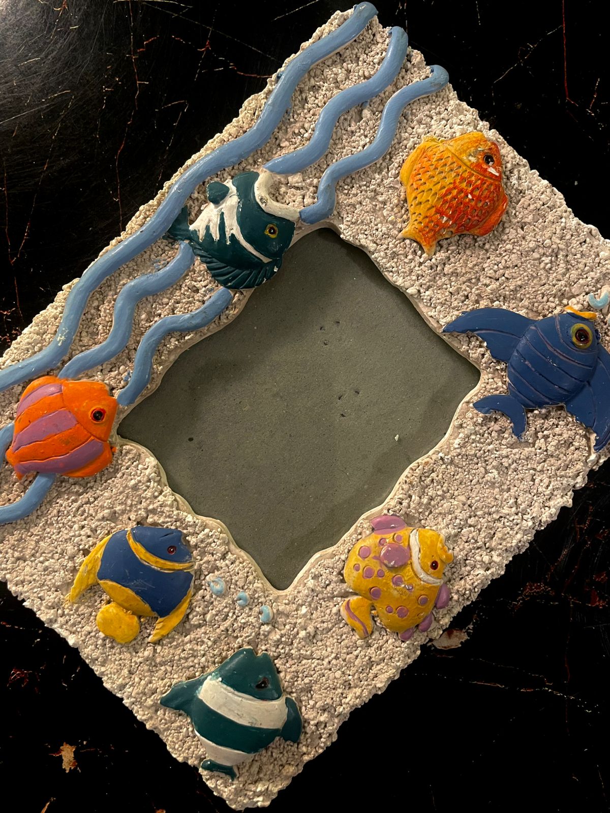 Ocean Theme Kids Photo Frame | 3D Fish Decorative Frame