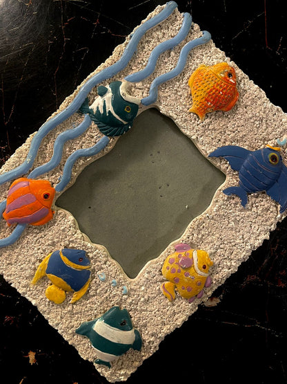 Ocean Theme Kids Photo Frame | 3D Fish Decorative Frame