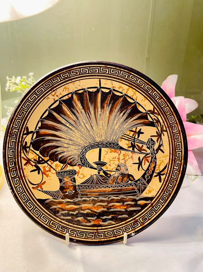 Greek Warrior Decorative Wall Plate ( Rare Finds ) – 7.5 Inch