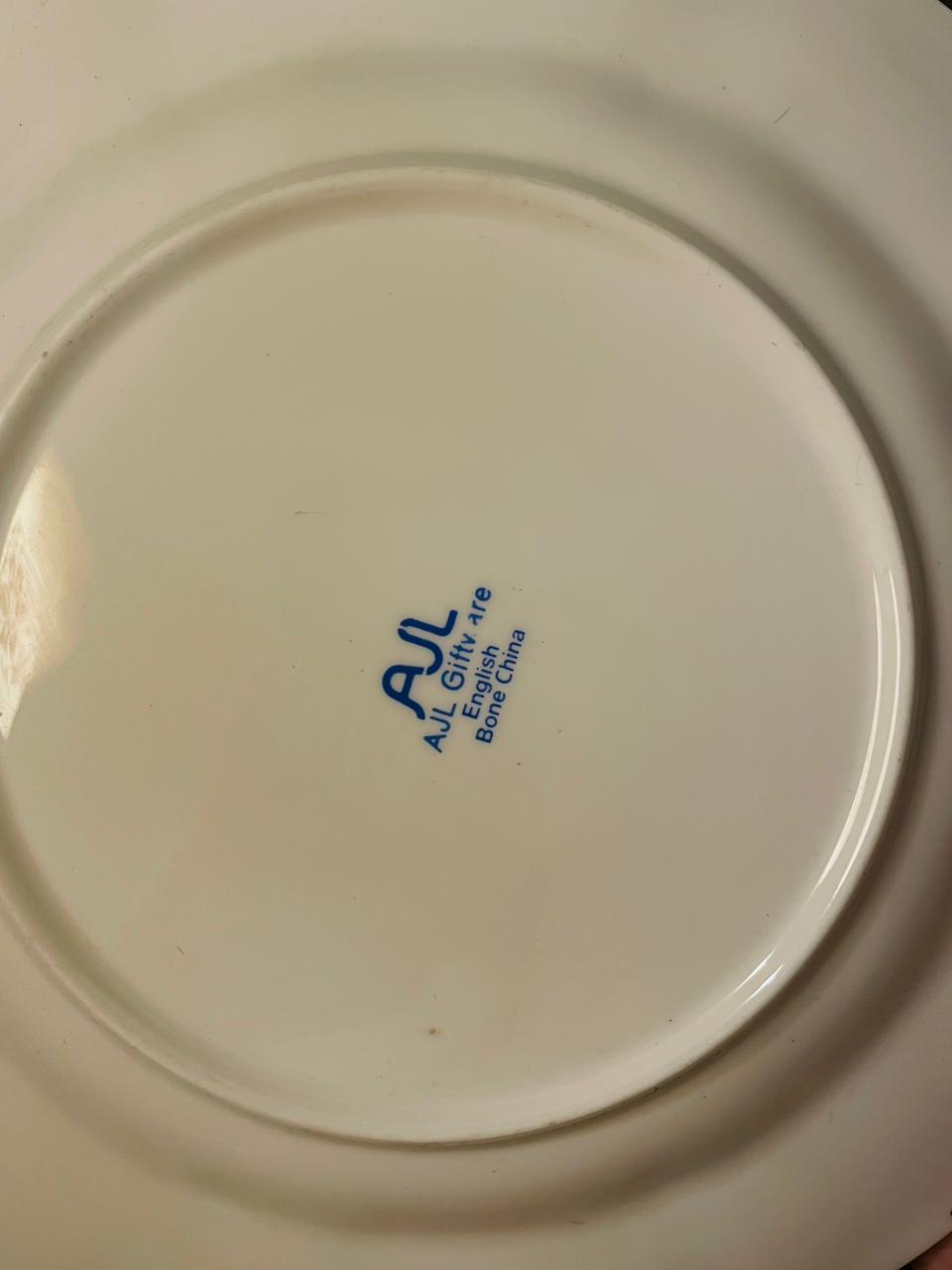 AUL Gifty Art Ruby 40th Anniversary Plate 11"